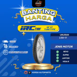 IRC BAN MOTOR 2.50-17 NF 47 BAN LUAR