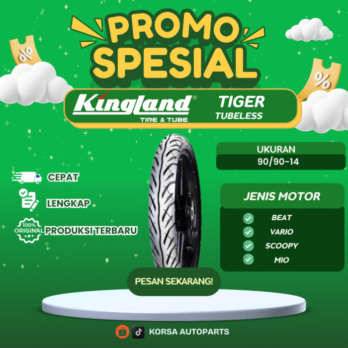 KINGLAND BAN MOTOR 90_90-14 TIGER TUBELESS