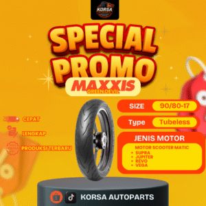 MAXXIS GREEN DEVIL 90/80-17 TUBELESS